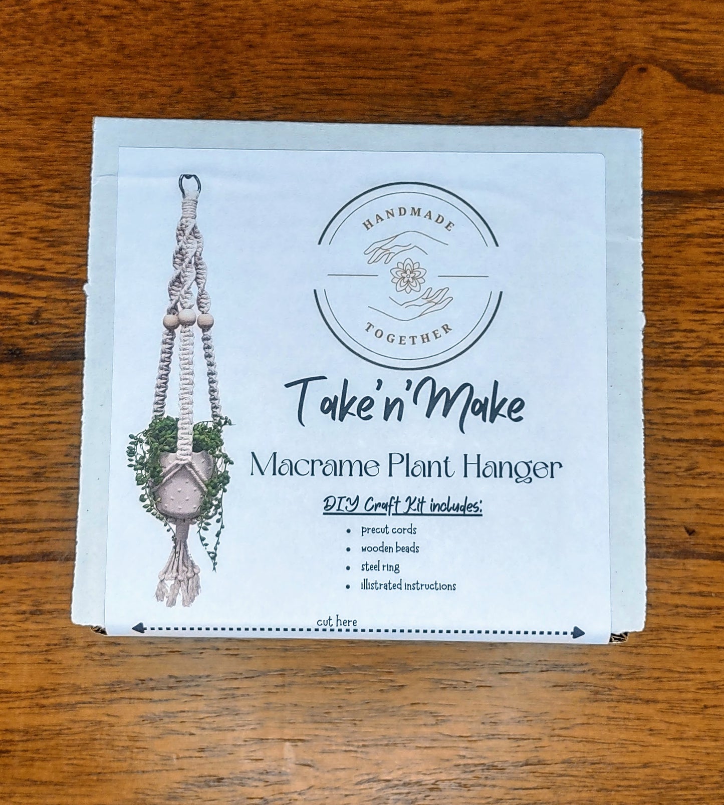Take'n'Make Macramé Plant Hanger